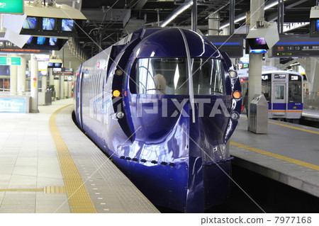 "Rapito (Nankai 50000 series train)" stopping at Nankai Electric Railway Namba Station 7977168