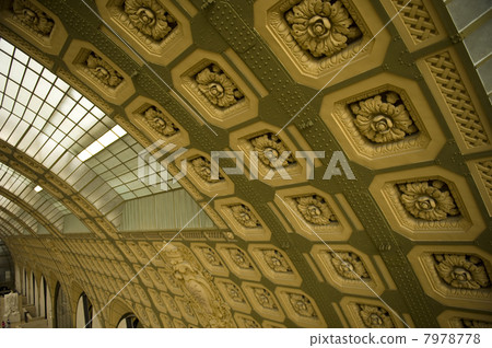 Ceiling of Orsay Museum Ceiling of Orsay Museum 7978778