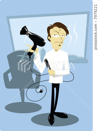 Funny  Coiffeur 7979221