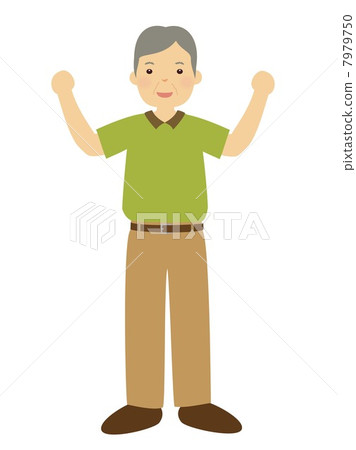 Energetic middle-aged man Energetic middle-aged man 7979750