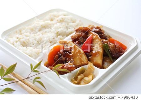 糖醋豬肉飯盒 糖醋豬肉飯盒 7980430