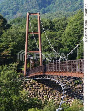 Komagane Highland Suspension Bridge 7980453