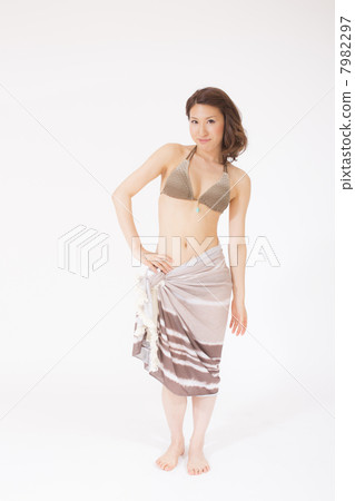 A swimsuit lady A swimsuit lady 7982297