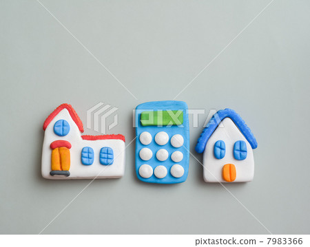 Home and calculator Home and calculator 7983366