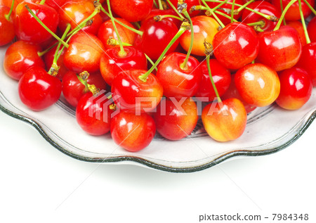 Cherries full of dishes Cherries full of dishes 7984348