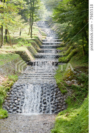 Ushiba River main stream waterway 7985518