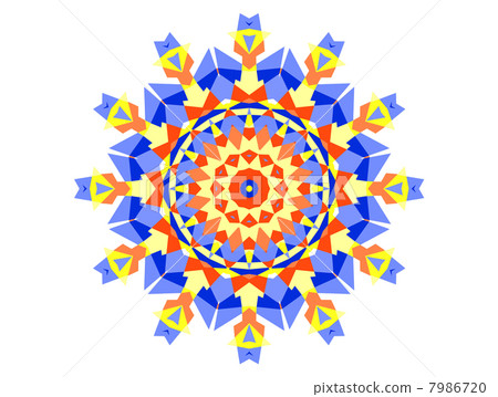 Abstract geometric shape 7986720