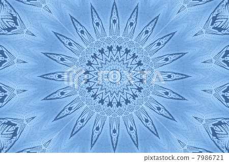 Blue background with abstract foam pattern Blue background with abstract foam pattern 7986721