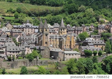 France's most beautiful village Conquamedido Pyrenees 7986852