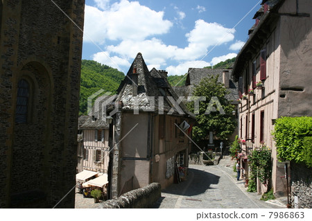 法國最美麗的村莊Conquamedido Pyrenees 法國最美麗的村莊Conquamedido Pyrenees 7986863