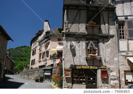 France's most beautiful village Conquamedido Pyrenees 7986865