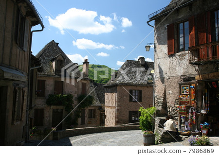 France's most beautiful village Conquamedido Pyrenees 7986869