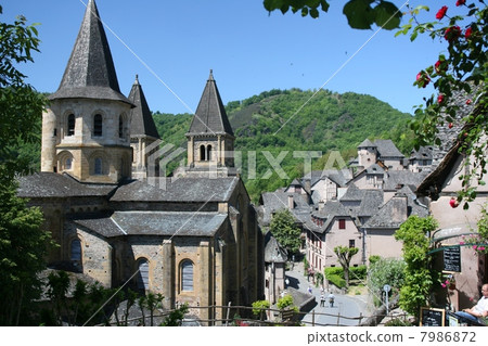 France's most beautiful village Conquamedido Pyrenees 7986872