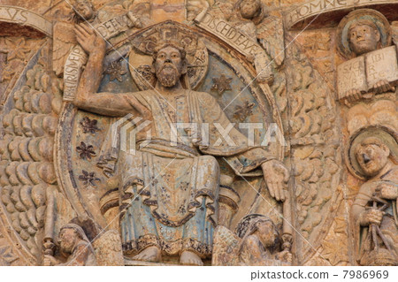 French's most beautiful village Conquasent-Foix Abbey Midi-Pyrénées 7986969