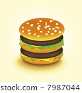 Delicious hamburgers 7987044
