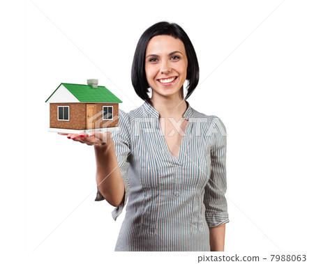 Girl with a house Girl with a house 7988063