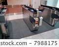 Train ticket gate 7988175