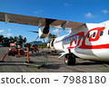 Airplanes and resort landscapes at the airport 7988180