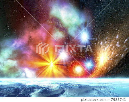 Auroral nebula and the universe Auroral nebula and the universe 7988741