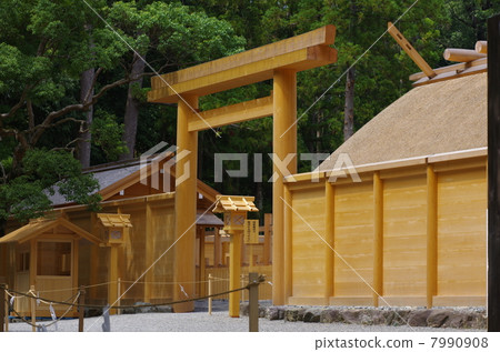 Ise Jingu Shrine Outer Shin New Tadashi Palace 7990908