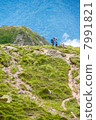 Climbers who enjoy shooting at the summit of Nikko Shirane volcano 7991821