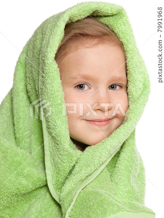 Girl in bath towel Girl in bath towel 7991968