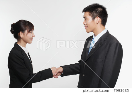 Portrait of a young man and woman 7993685