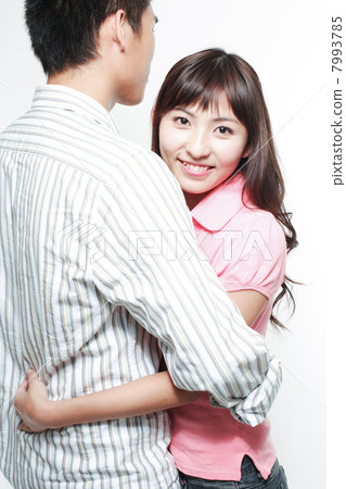 Portrait of a young couple 7993785