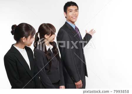 Portrait of a young man and woman 7993858