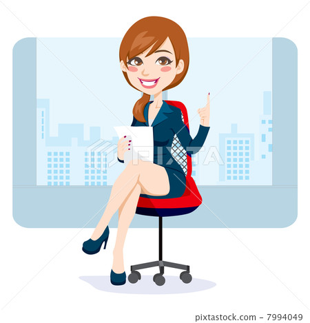 Office Brunette Woman Office Brunette Woman 7994049