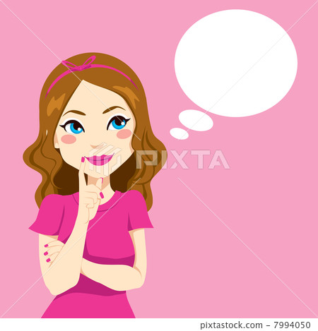 Pretty Girl Thinking Pretty Girl Thinking 7994050