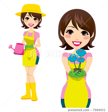 Gardening Woman Gardening Woman 7994052
