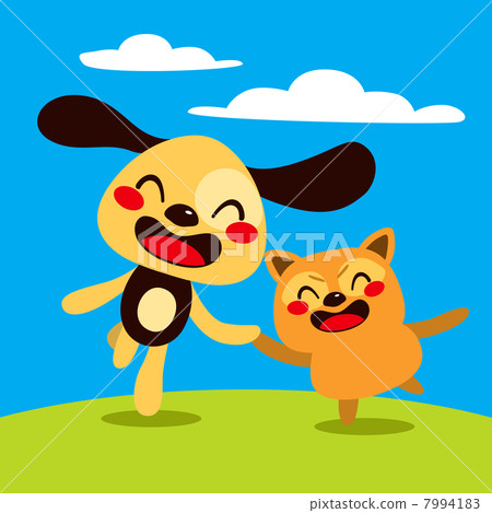 Happy Dog and Cat Happy Dog and Cat 7994183