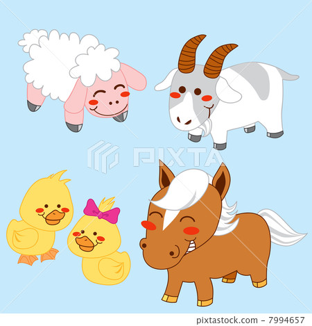 Happy Farm Animals 7994657