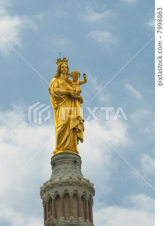 notre-dame de la garde, marseille, france notre-dame de la garde, marseille, france 7998863