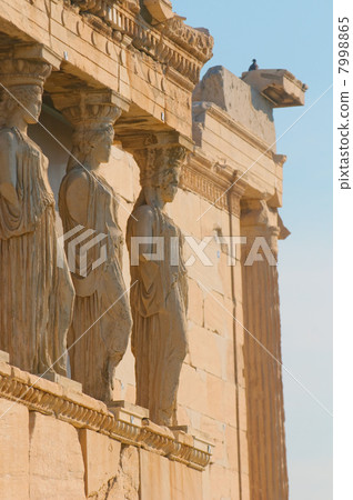 caryatids, acropolis, athens caryatids, acropolis, athens 7998865
