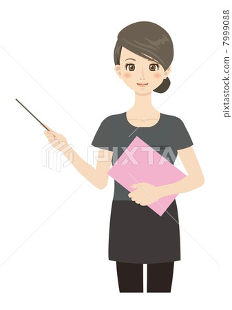 Sports instructor - Stock Illustration [7999088] - PIXTA