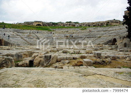 Greek Theater in Siracusa Greek Theater in Siracusa 7999474