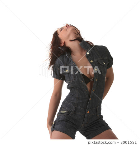 Sexy, beautiful, young woman dancing Sexy, beautiful, young woman dancing 8001551