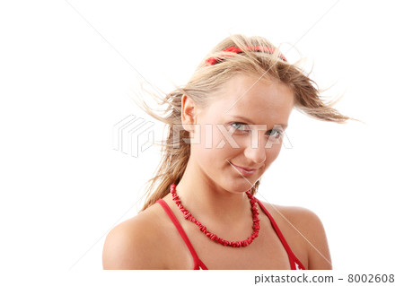 Portrait of the attractive blonde Portrait of the attractive blonde 8002608