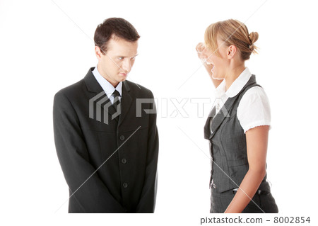 Work Colleagues arguing 8002854