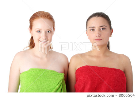 Spa - portrait of two woman Spa - portrait of two woman 8005504