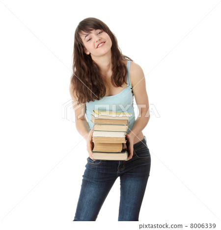 Teen student girl Teen student girl 8006339