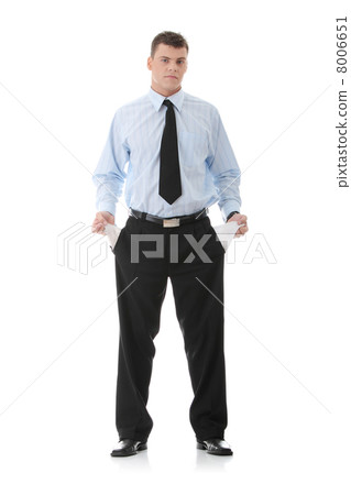 Sad and broke business man Sad and broke business man 8006651