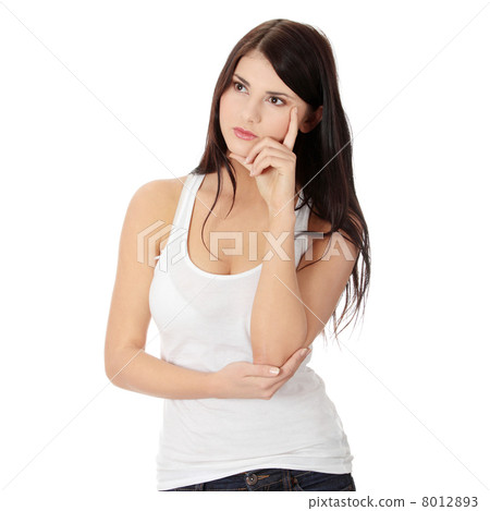 Thoughtful woman Thoughtful woman 8012893