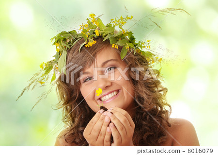 Spring woman Spring woman 8016079