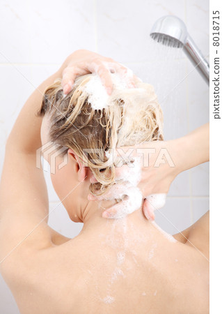 Beautiful woman taking shower Beautiful woman taking shower 8018715