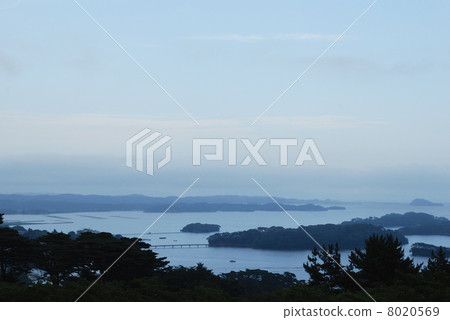 從Kannonsei天文台的松島白天文台 8020569