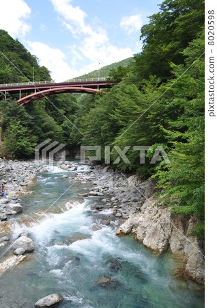 Koncho gorge of early summer 8020598