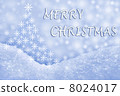 Merry Christmas greeting card 8024017